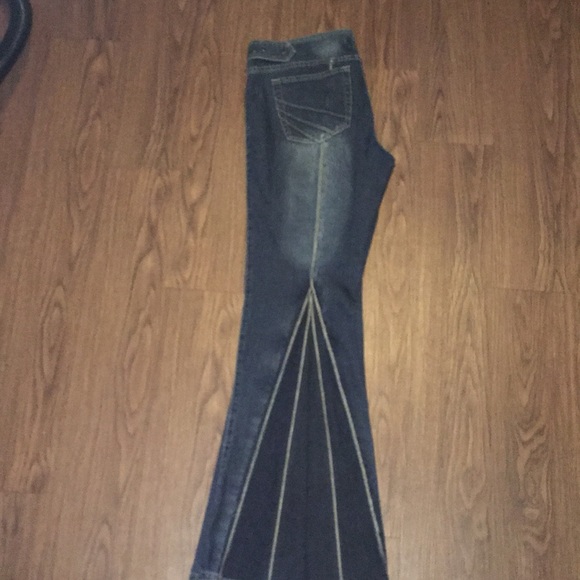 Z. Cavaricci Denim - Z. Cavaricci Size 11 Super Flares Vintage